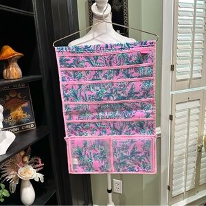 Lilly Pulitzer Hanging Jewelry Organizer Jungle Print